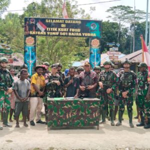 Danyon Ayosami, OPM Kodap IV/Sorong Raya “Ikrar Setia kepada NKRI”