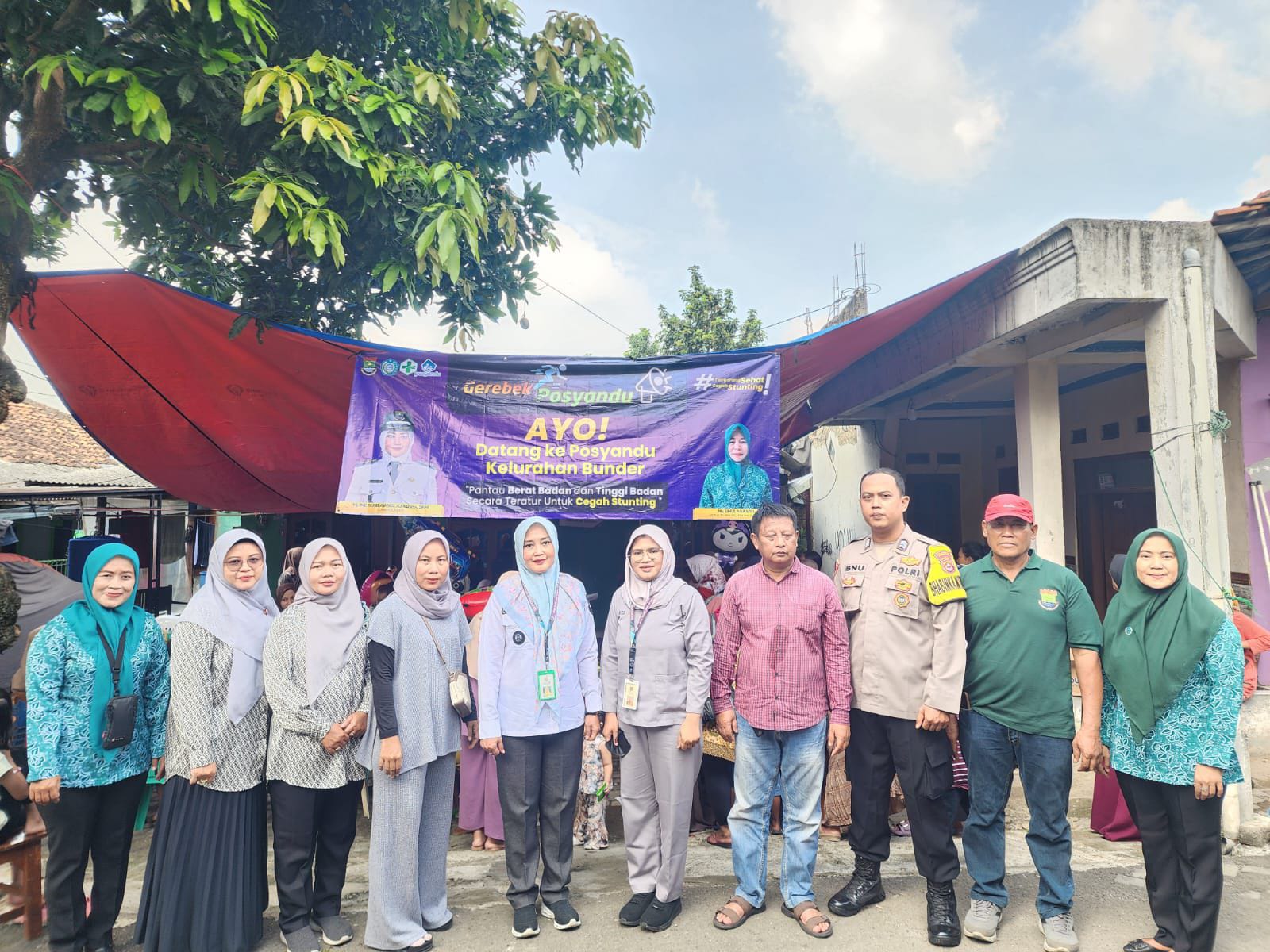 Grebek Posyandu Kelurahan Bunder: Upaya Bersama Cegah Stunting dan Tingkatkan Kamtibmas