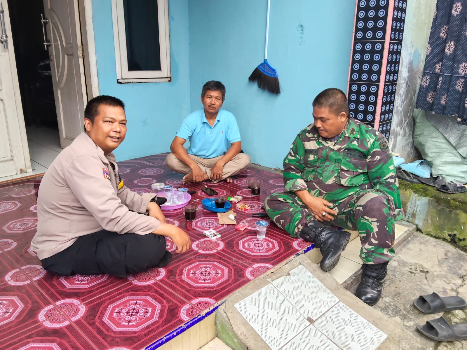 Sambang Tokoh Lingkungan, Polsek Cikupa Jaga Kamtibmas Tetap Kondusif