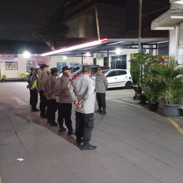 Apel Malam Ops Cipkon Dipimpin Ipda Amir Murtado