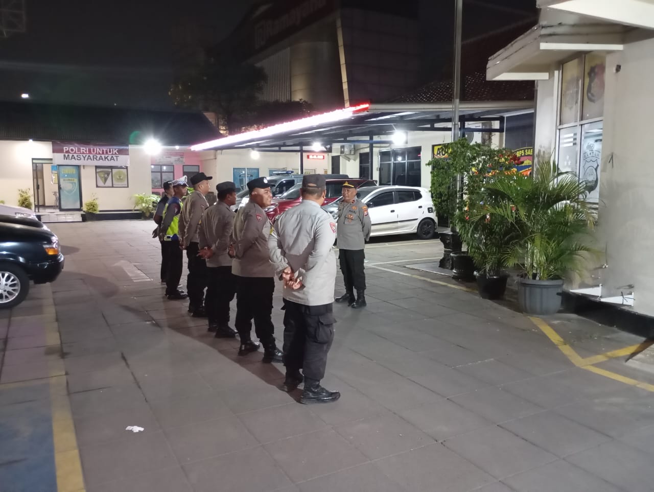 Apel Malam Ops Cipkon Dipimpin Ipda Amir Murtado