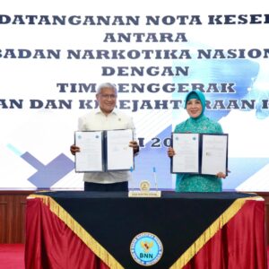 Cegah Penyebaran dan Penyalahgunaan Narkoba, TP PKK Pusat Jalin Kerja Sama dengan BNN