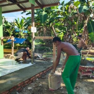 Bangunan tetap Berkualitas, TMMD Ke-124 KODIM 1802/SORONG