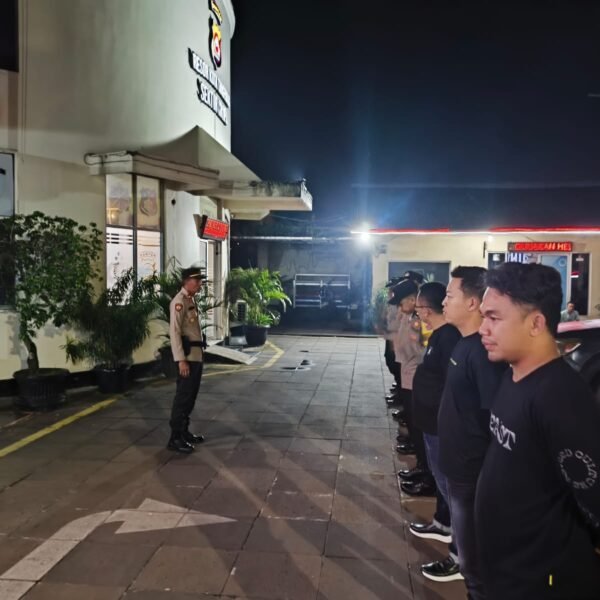 Polsek Cikupa Gelar Apel dan Patroli Malam, Antisipasi 3C, Geng Motor, dan Balap Liar