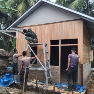 Satgas TMMD Kodim 1002 HST Terus Genjot Bedah Rumah Ardiansyah Satgas TMMD Kodim 1002 HST Terus Genjot Bedah Rumah Ardiansyah
