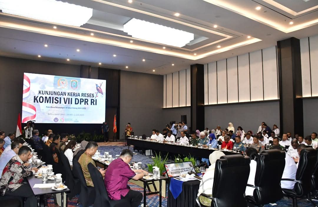 Asops Lantamal XIV Hadiri Kunjungan Kerja Reses Komisi VII DPR RI di Papua Barat Daya