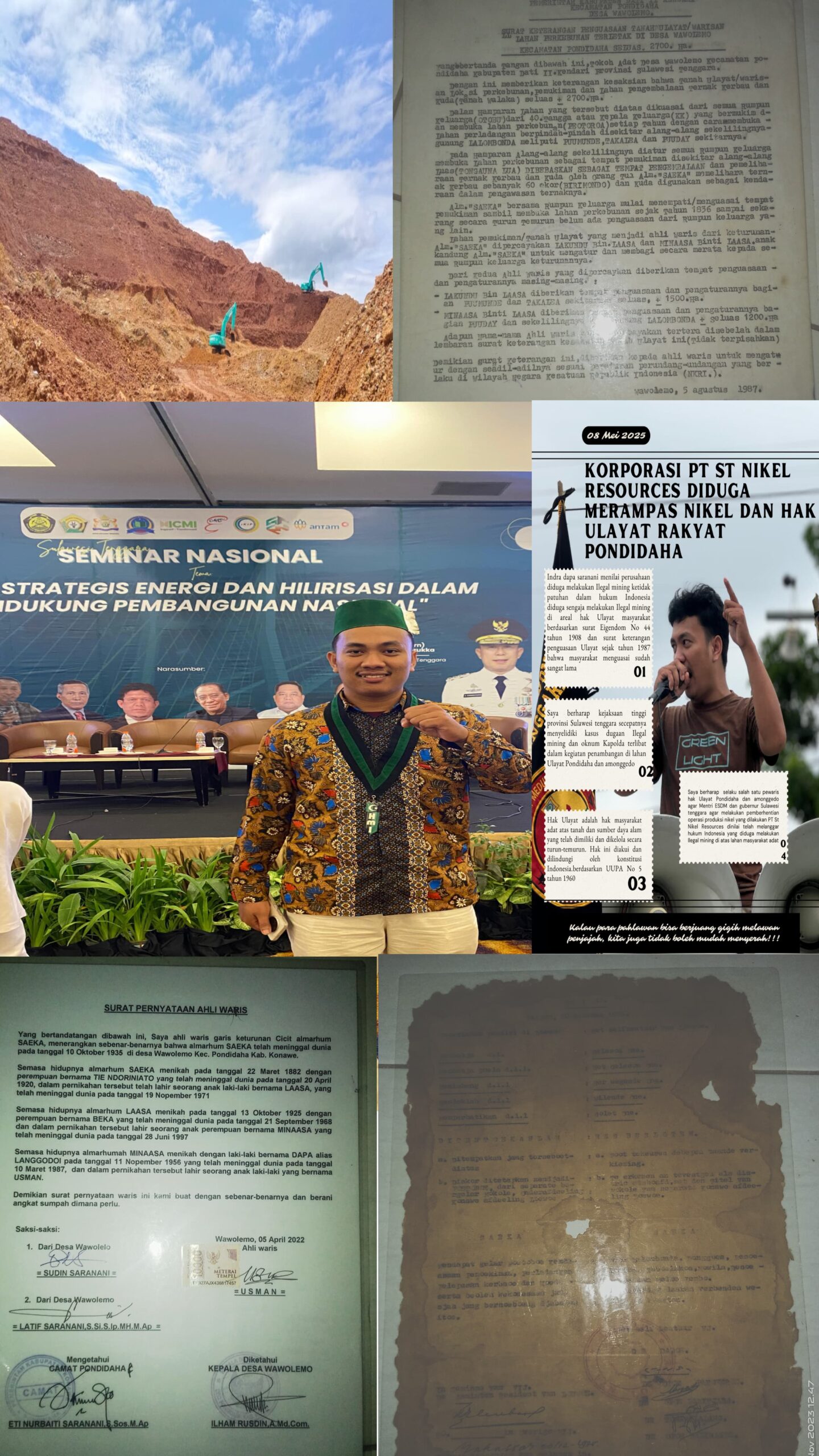 Ketum HMI MPO: Desak Kejati Segera Tetapkan Tersangka Dugaan Ilegal Mining PT St Nikel Resources Dan Melanggar UUPA No 5 tahun 1960