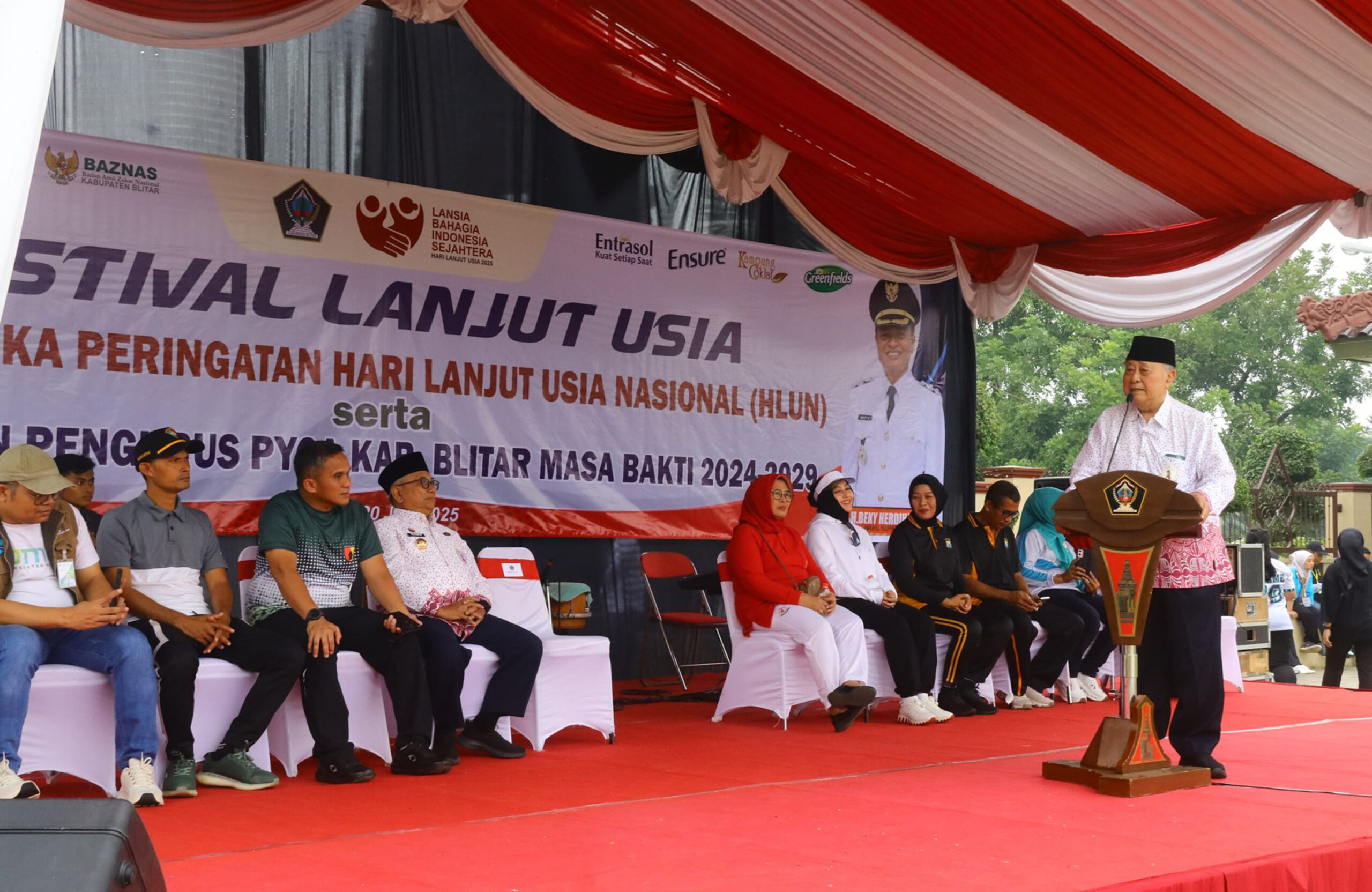 Lansia Aset Berharga Bangsa, Forkopimda Kab. Blitar Peringati Hari Lanjut Usia Nasional 2025 Dan Kukuhkan Pengurus PYGA