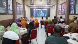 Zoom Meeting Virtual Nasional Eratkan Komunikasi Dan Silaturahmi Keluarga Besar TNI Blitar Raya
