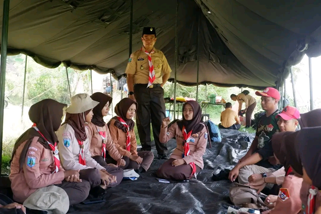 Bina Generasi Muda Bangsa, Kodim 0811/Tuban Menggelar Kegiatan Pembukaan Persami Tahun 2025