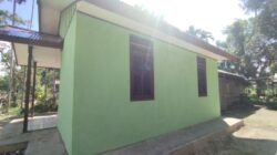 Upaya Pencapaian Sasaran Fisik, Satgas TMMD Ke-124 Kodim 1802/ Sorong, Rampungkan salah satu Rumah Layak Huni