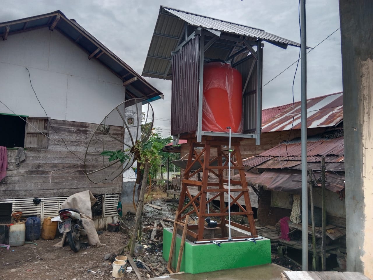 Progres Lima Titik Sumur Bor TMMD 1002/HST Hampir Rampung