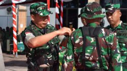 Berakhir Dengan Sukses, Dandim 1710/Mimika Bersama Pangdam XVII/Cenderawasih Menutup Kegiatan TMMD Reg Ke-124