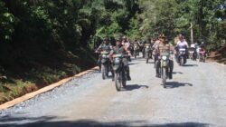 Bupati Tanah Laut Dampingi Kasdam VI Tinjau Hasil TMMD