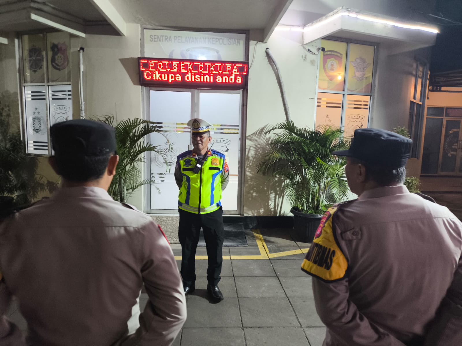 IPTU Udi Muhdi Pimpin Operasi Cipta Kondisi di Wilayah Hukum Polsek Cikupa