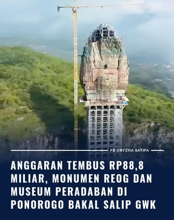 Monumen Reog dan Museum Peradaban Siap Jadi Ikon Baru Jawa Timur