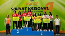 Keren!! Putri Sulung Dandim Wonogiri Juarai Turnamen Bulutangkis Sirkuit Nasional (Sirnas) A 2025