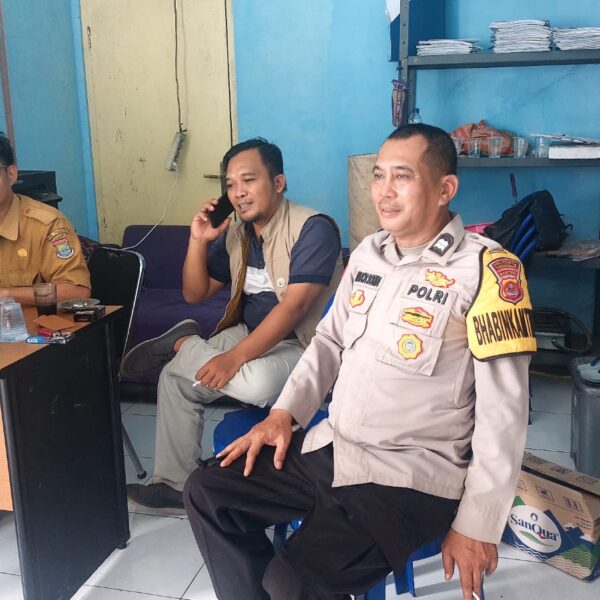 Polisi Peduli Pengangguran, Bhabinkamtibmas Desa Sukadamai Ajak Warga Bangkit dan Produktif