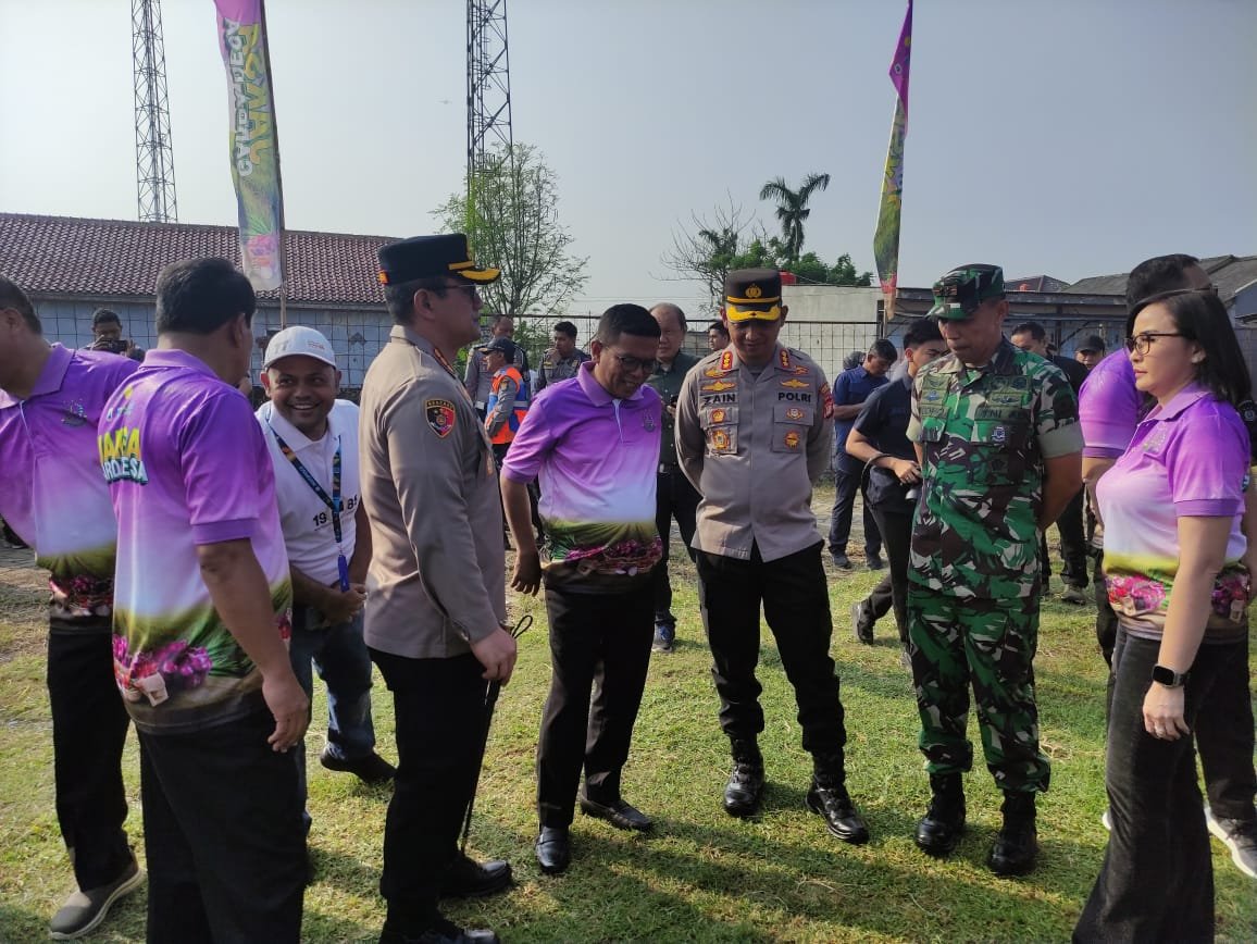 Pemkab Tangerang Teken MOU Pemberdayaan Lahan dan BUMDes, Kapolresta Tangerang Hadiri Acara