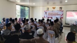 Ipda Amir Mewakili Kapolsek Cikupa dalam Pelantikan RT dan RW di Bitung Jaya