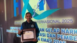 Yayasan Cakrawala Nawasena Raih Penghargaan Nasional BNN RI