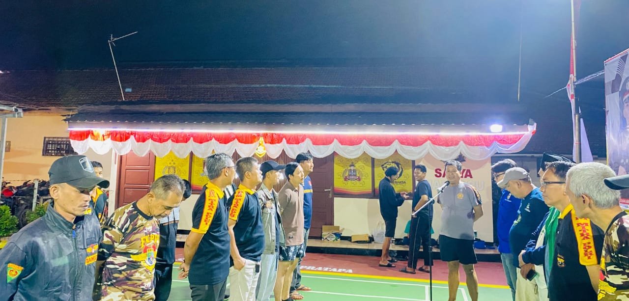 Opening Turnamen Bulu Tangkis Dalam Rangka Hari Bhayangkara Ke-79