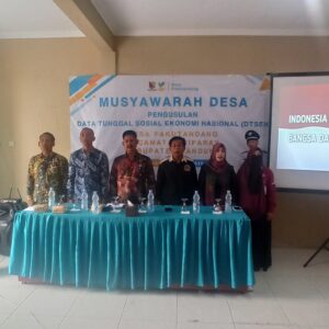 Musdes Pakutandang Menjaring Peserta Penerima Bansos Melalui DTSEN, Ajuan RW