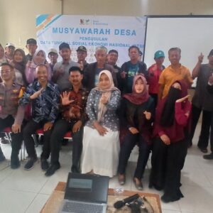 Musdes Pakutandang Menjaring Peserta Penerima Bansos Melalui DTSEN, Ajuan RW