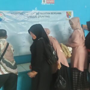 Rembug Stunting Pencegahan Dan Penanganan Stunting, Pilah Pilih Sampah Desa Sagaracipta Dari Dana Desa Tahap 1 TA 2025