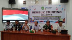 Wujud Dukungan TNI Dalam Penanggulangan Gizi Buruk Di Desa, Babinsa Hadiri Rembuk Stunting