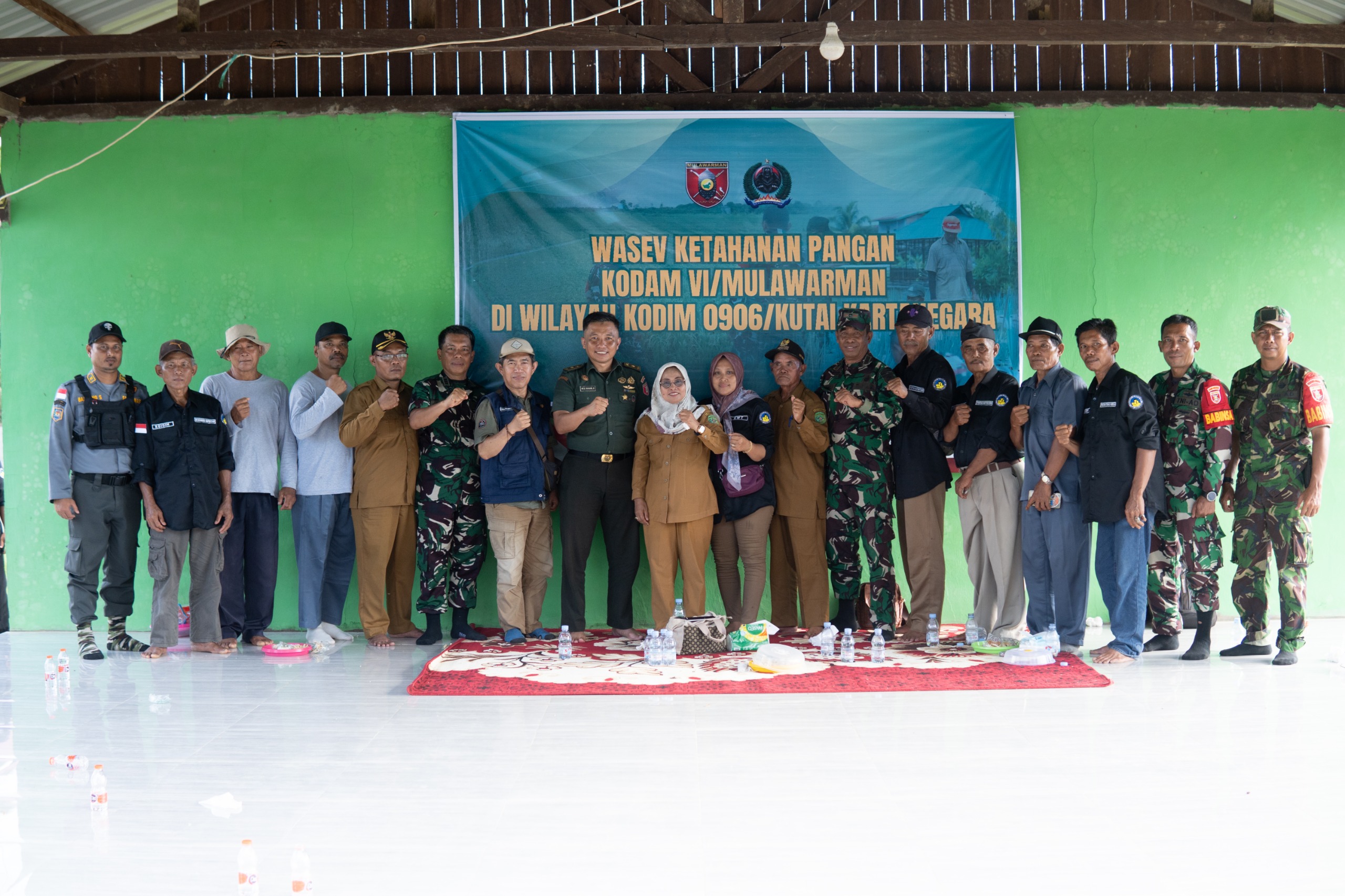 Wasev Pengawasan dan Evaluasi Di Bidang Ketahanan Pangan Tinjau Kawasan Terintegrasi di Desa Cipari
