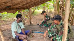 Satgas dan Rakyat Menyatu: Anjangsana Bawa Damai di Batas Negeri