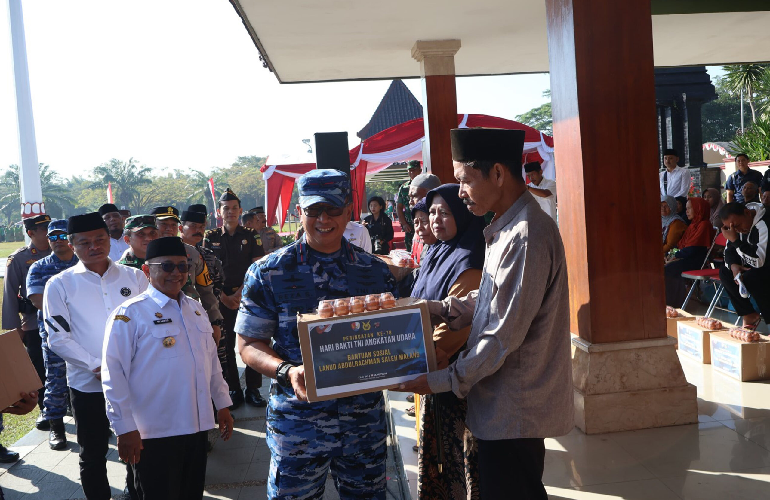 Forkopimda Hadiri Apel Bersama Tahun Baru Hijriah 1447 H Dan Peringatan Hari Bakti TNI AU Ke-78 Di Blitar