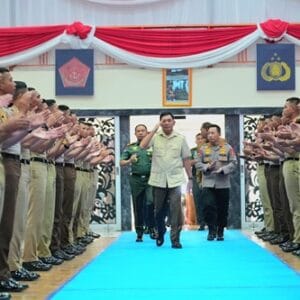 2.000 Capaja TNI-Polri Terima Pembekalan Patriotisme dari Menhan RI