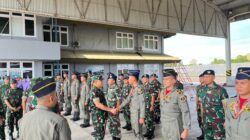 Danlanud Sultan Hasanuddin Terima Kunjungan Kerja Pangkogabwilhan II