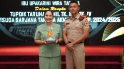 Ibu Upakarini Wira Taruna Berikan Ceramah Pembekalan Kepada Taruna Akmil Tingkat III dan IV