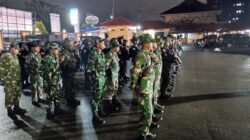 Jelang 1 Juli, Kodim 1710/Mimika Dengan Polres Mimika Gelar Patroli Bersama
