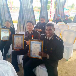 HUT ke-79 Polri di Papua Barat Daya: Polisi Jadi Pelayan Rakyat, Bripka Alfred Namora Diapresiasi Pulangkan Warga dari Hutan