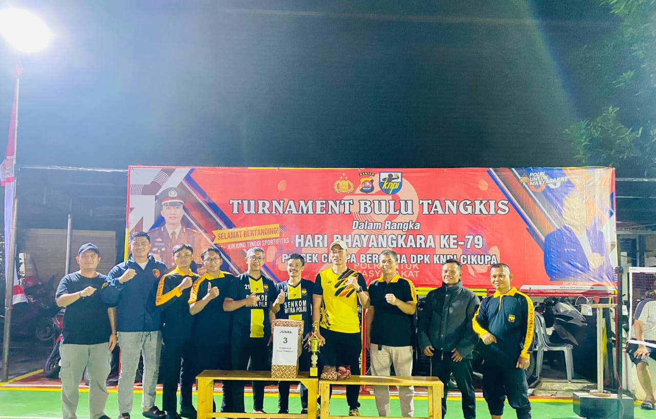 Agus Rahayu dan Husni Bawa Senkom Cikupa Raih Juara 3 Turnamen Bhayangkara