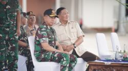 Panglima TNI Dampingi Presiden RI Tinjau Kesiapan Kontingen Parade Dan Defile Untuk  Prancis