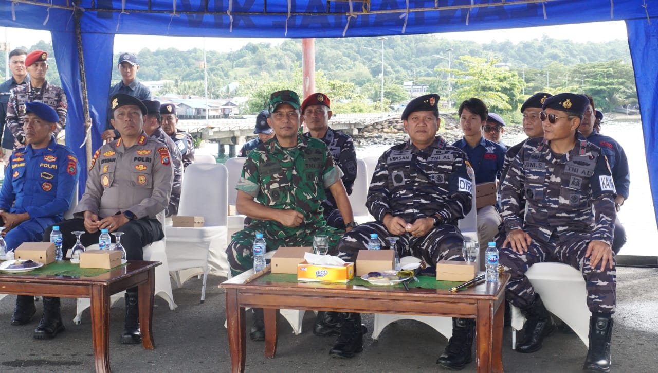 Lantamal XIV Gelar Kaji Ulang Dan Briefing Akhir Latpam VVIP Tahun 2025