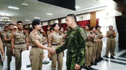 Danton Kostrad Berbagi Pengalaman Kepemimpinan di Papua kepada Taruna Akmil