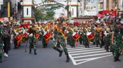 Taruna Akmil Tingkat III dan IV TP 2024/2025 Laksanakan Kirab Pamitan di Kota Magelang