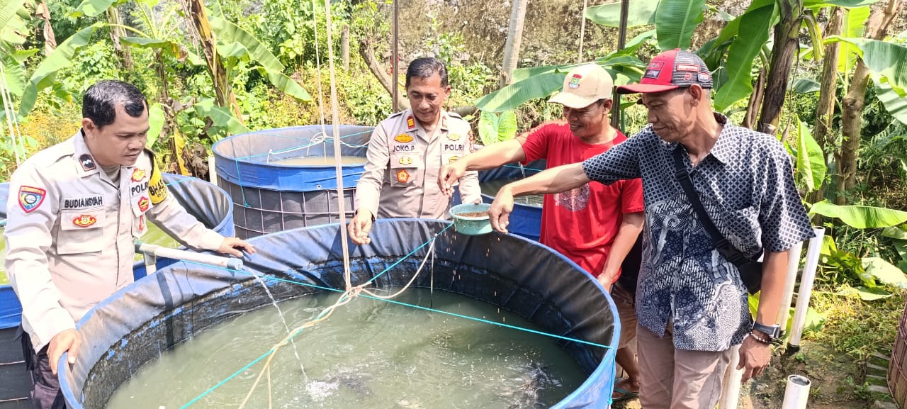 AKP Joko Pamungkas Apresiasi Semangat Warga Pasir Jaya dalam Ketahanan Pangan