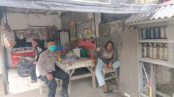 Bhabinkamtibmas Desa Sukanagara Sambangi Satpam PT Horn Ming, Jalin Silaturahmi dan Himbau Harkamtibmas