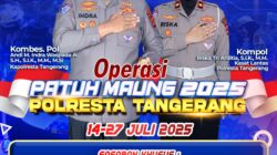 Catat, Besok Polresta Tangerang Bakal Gelar Operasi Patuh Maung Selama 14 Hari