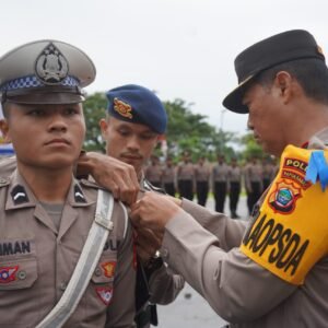 Polda Papua Barat Laksanakan Apel Gelar Pasukan, Operasi Patuh Mansinam 2025 Dimulai