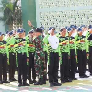 Giat MPLS, Babinsa Kodim Bojonegoro berikan Pendidikan Karakter