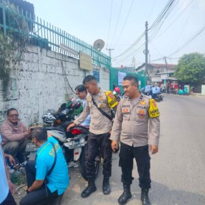 Pengamanan Aksi Demo Buruh PT Seyang Indonesia Berjalan Kondusif