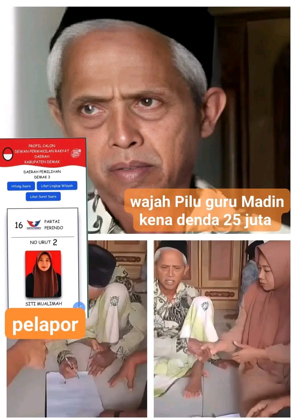 VIRAL! Wajah Pilu Guru Madin di Demak: Jual Motor Demi Bayar Denda Wali Murid